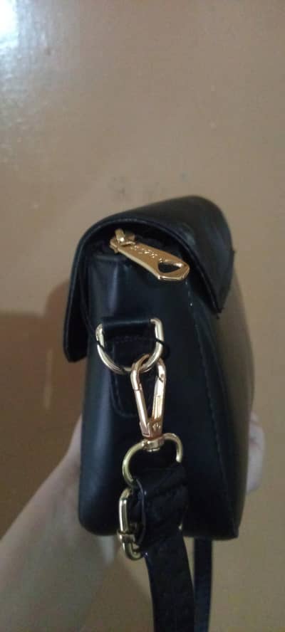 Stylo New Black leather Bag