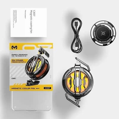 MeMO Megnetic + clipping cooling fan for pubg lovers