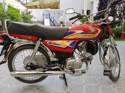 Honda CD 70 2025 Model | 5700 KM | 10/10 Condition | Genuine