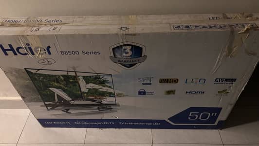 Haier B8500 Series 50” Smart LED TV – Full HD