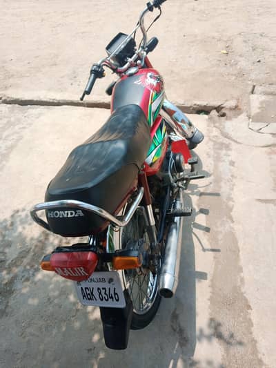 Honda bike 21 model 22 ka stker