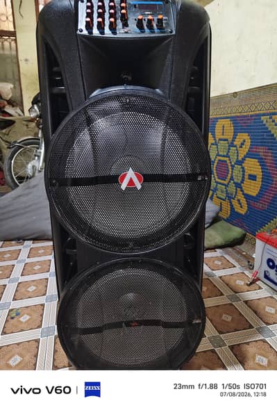 audionic 12/12 double speeker
