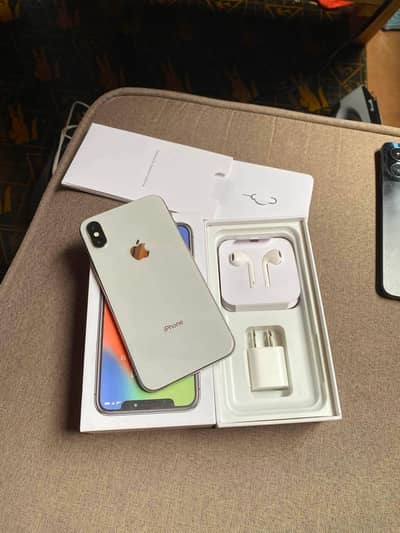 Apple iPhone X pta approved 256gb 0346+4647+379