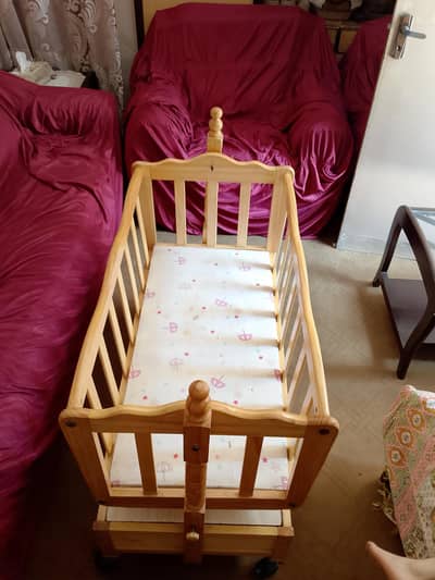 Modern Wooden Baby Cot
