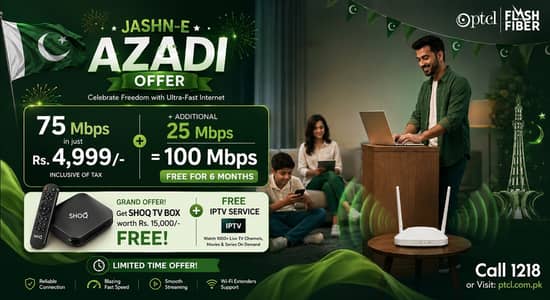 For best internet packages and for quick installation contact