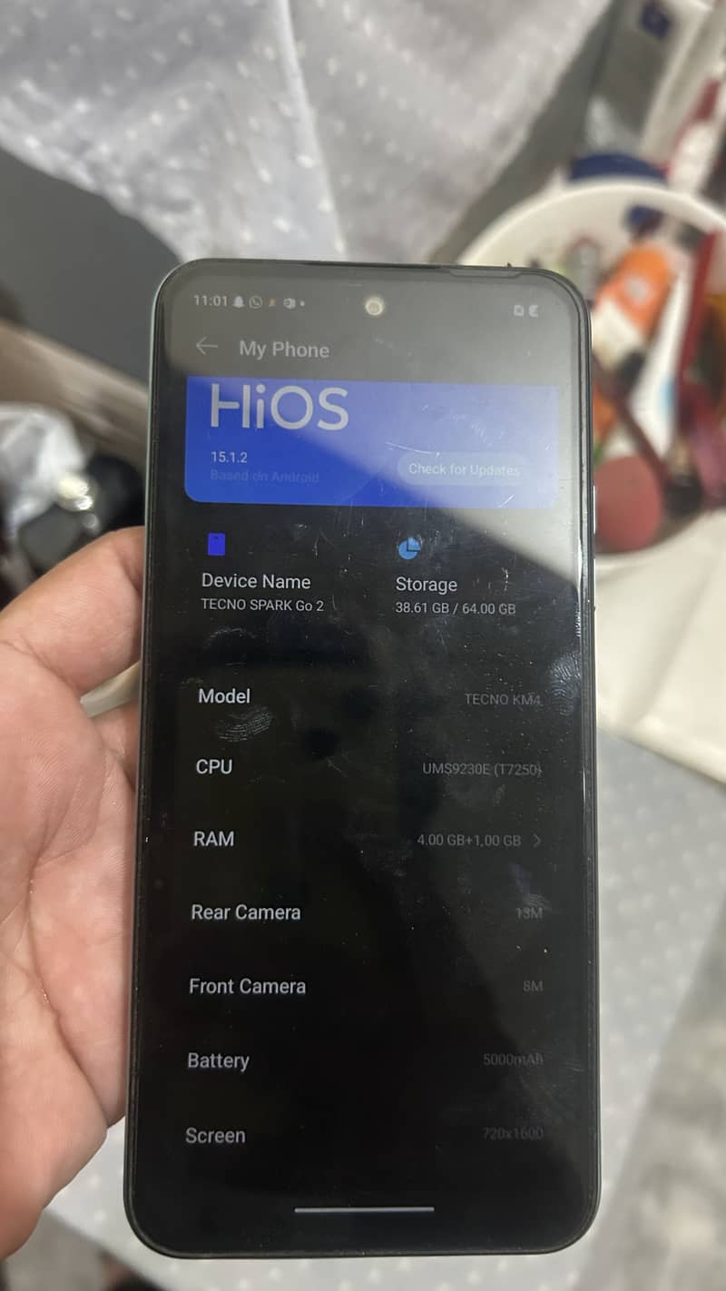 Tecno Spark 2 0