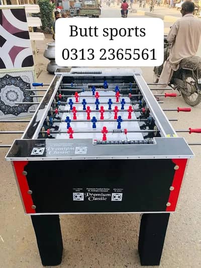 Football game | Fossball | Patti game | Rod game | Carrom Board | Dabo