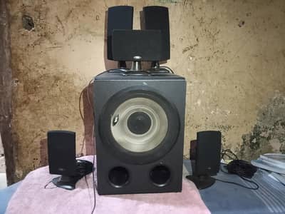 Logitech 5.1 Surround Sound Speaker System - Fully Working