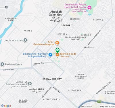 Reserve A Residential Plot Now In Gulshan-e-Maymar - Sector Z