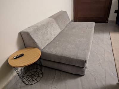 Sofa cum bed foldable sofa bed in good condition