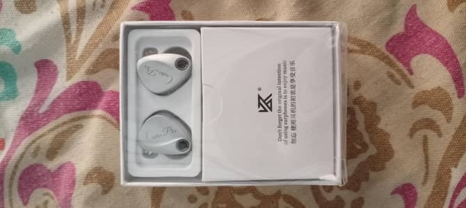Kz castor pro silver harman target silver color with mic