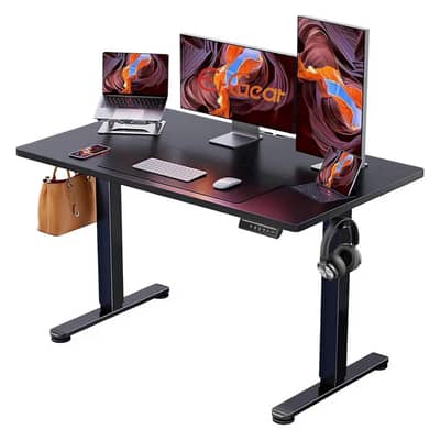 height adjustable desk, electric standing desk, sit stand desk, table