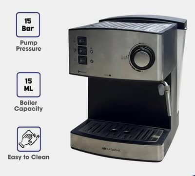 Home Espresso machine and 10/10 year only 5 time used