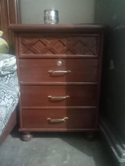 Dresser + 2 side tables of bed (03127047428)