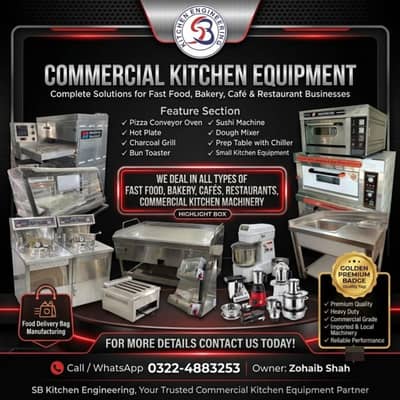 Pizza deck oven / Slush machine / used new / Fast food hot plate fryer