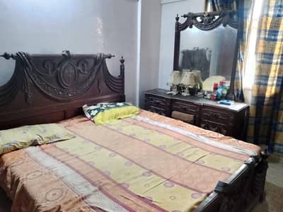Wooden Bed Set