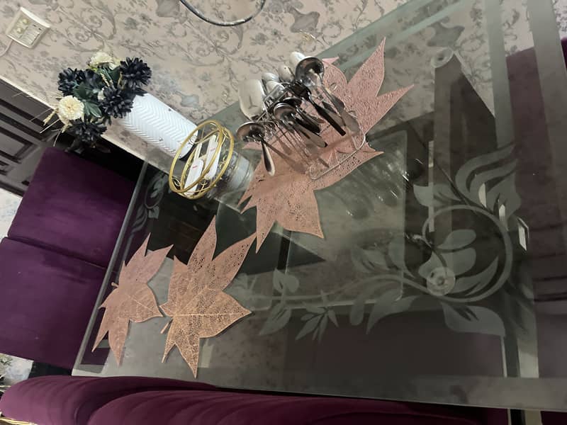 Dining table and chaiar 2