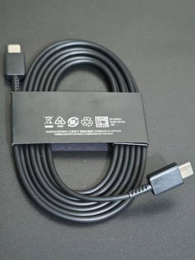 Samsung Orginal Veitnam 1.8 Meter Cable ( White And Black )