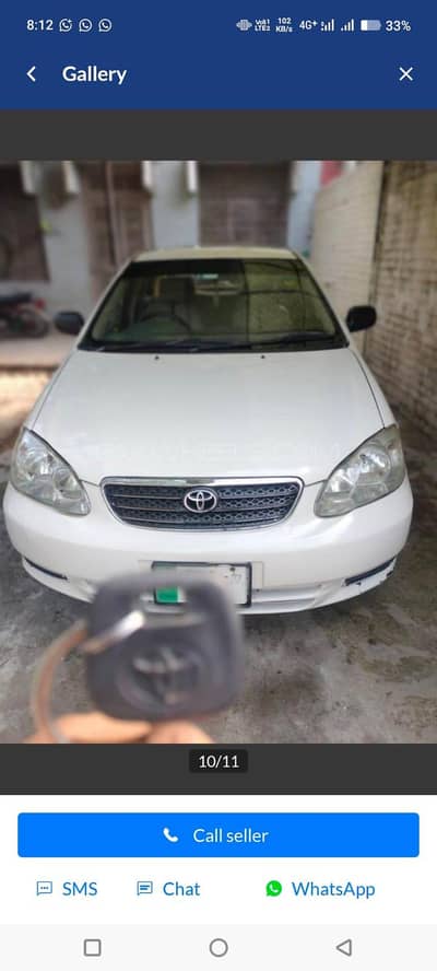 Toyota Corolla XLI 2007