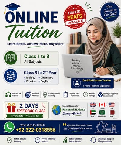 Online Tutor Available