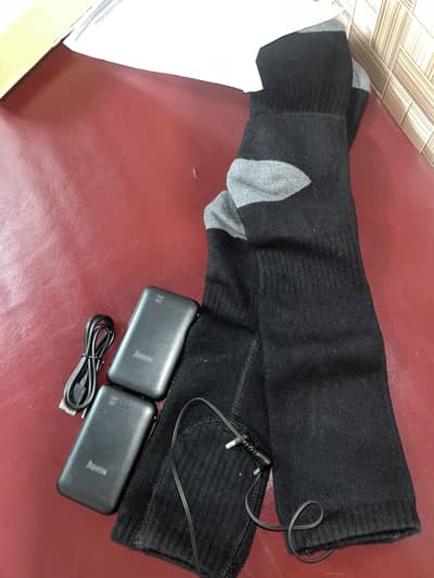 heated socks.