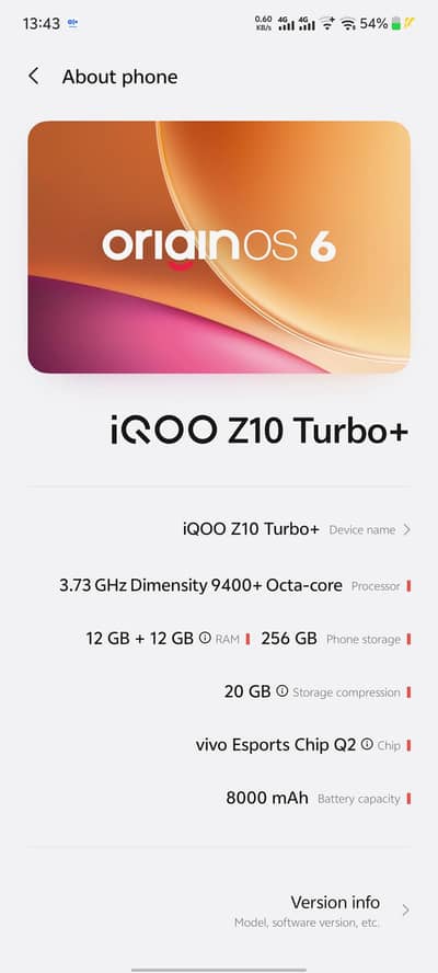 iQOO z10 turbo plus