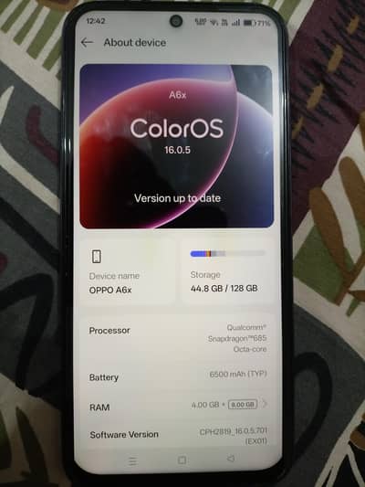 OPPO A6X