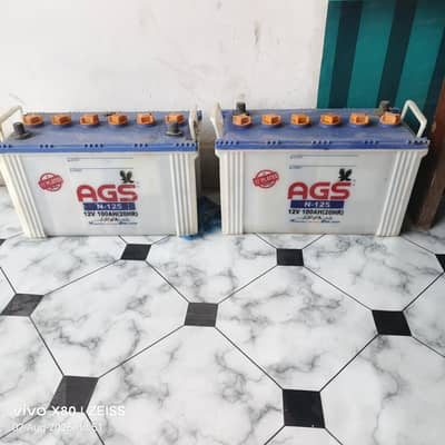 N 125 12v Ags battery 100Amp