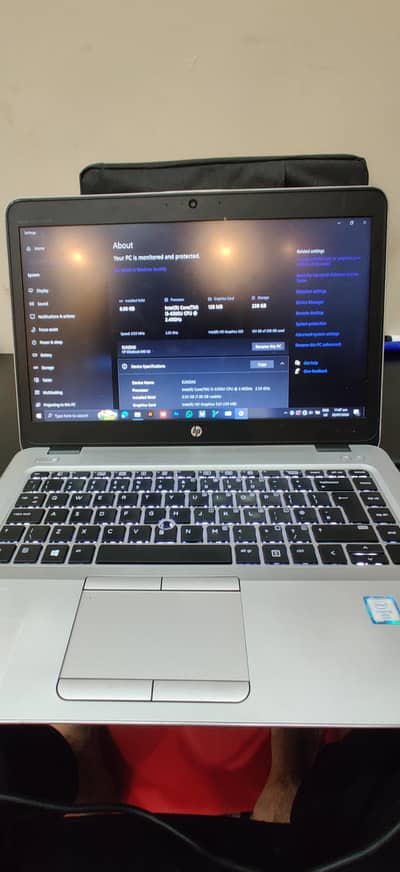 HP EliteBook 840 G3 | Core i5 6th Gen | 8GB / 256GB | Fingerpint lock