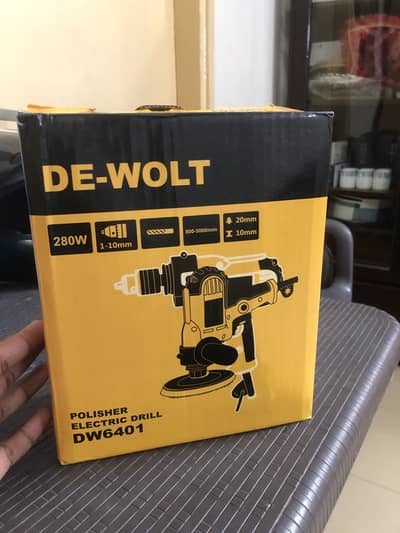 DE WOLT Car Polisher+Drill Machine fr sale