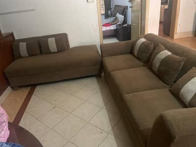L shap sofa