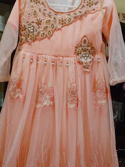 beautiful princess frock  with 5 layers