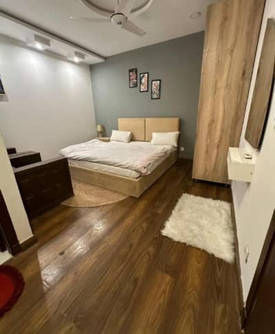 Daily basis weekly basis two bedrooms fully furnished luxury apartments available for rent Gulberg greens Islamabad