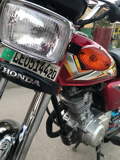 Honda 125 Lahore nbr 2020 model converd in 2025 model