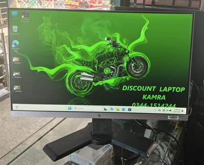 HP Elite display and Dell 24 inch borderless