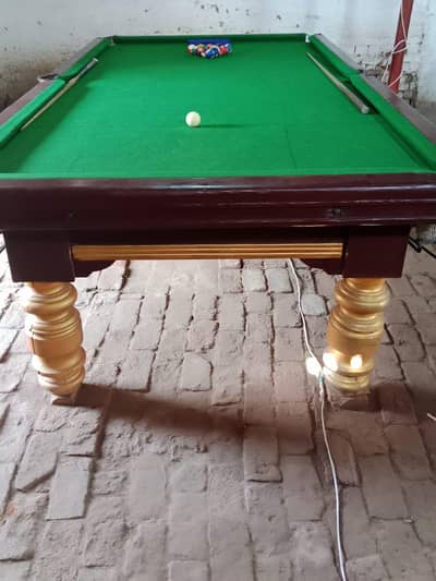snooker table
