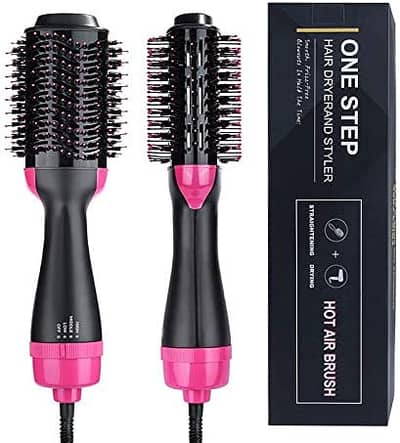 Hot Hair Styler and Volumizer 4-in-1 One-Step Hair Dryer and Styler