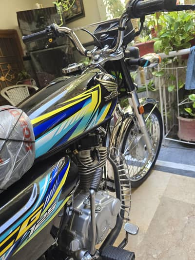 honda cg 125 black