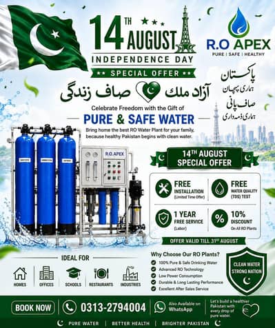 RO Water plant