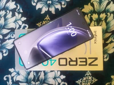 Infinix Zero 40 - Complete Box & Charger