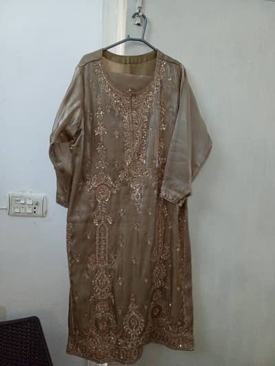 branded 3 piece stitched stunning suit
