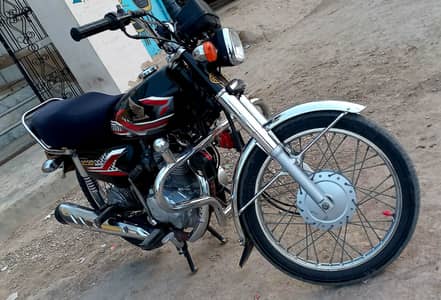 Honda CG 125 2024 Model Black Edition