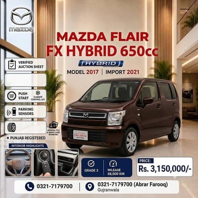 MAZDA FLAIR FX LIMITED HYBRID