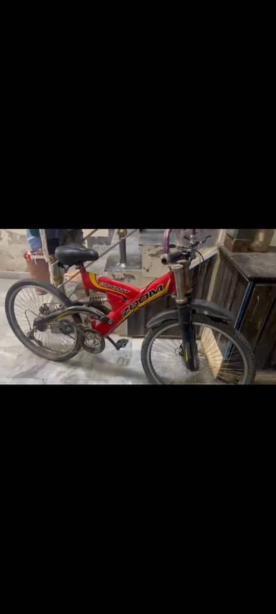 full size bicycle with gears