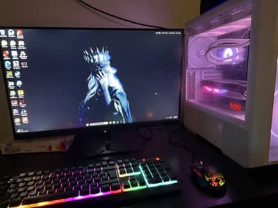 AMD RYZEN 9 9900x with Gaming Monitor 27 inch Gigabyte 180hz