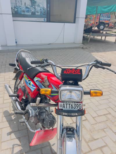 Honda cd 70 new bike urgent sale