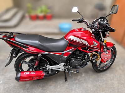 Honda cb 150f 2022 model Red Color