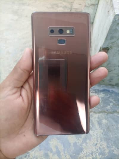 Samsung Mobile Note 9 only set dual sims .