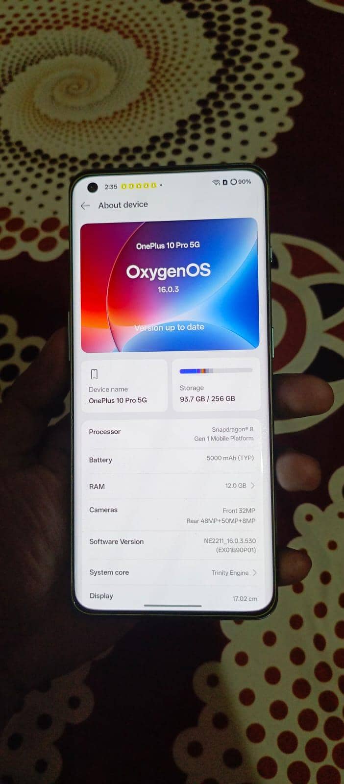 One Plus 10 Pro 1