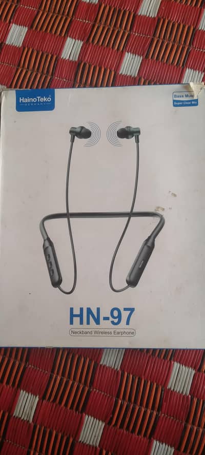 Haino Teko HN 97 Waterproof Neckband Wireless Bluetooth Earphone